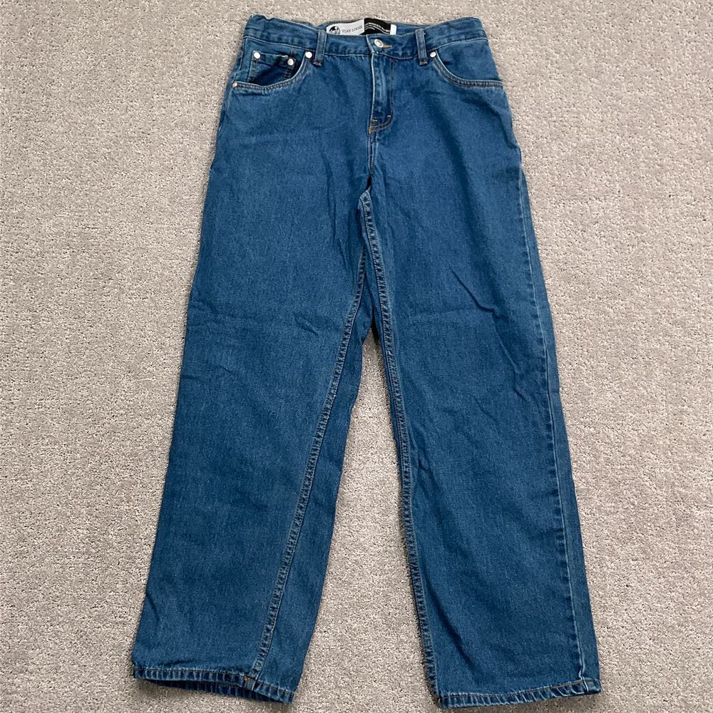 Levis Jean Women 20Reg 30W 32L Stay Loose Silver Tab Mid Rise‎ Straight